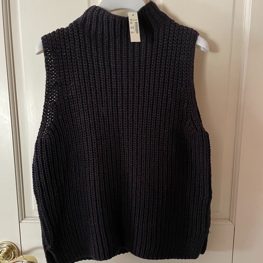 NWT Madewell Veranda Sleeveless Sweater Sz S